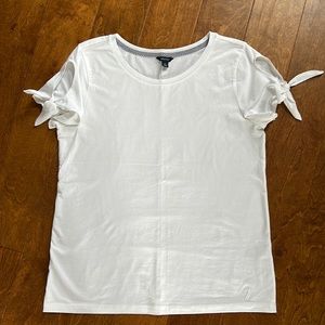 Nautica T-Shirt with Adorable Bow Tie Sleeves